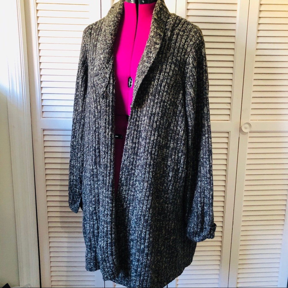 venezia jeans clothing co gray sweater |size 26/28